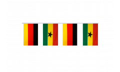 Guirlande d'amitié Allemagne - Ghana - 15 x 22 cm