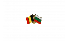Pin's épinglette de l'amitié Belgique - Bulgarie - 22 mm