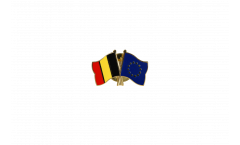 Pin's épinglette de l'amitié Belgique - Europe - 22 mm