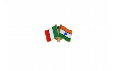 Pin's épinglette de l'amitié Italie - Inde - 22 mm