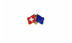 Pin's épinglette de l'amitié Suisse - Europe - 22 mm