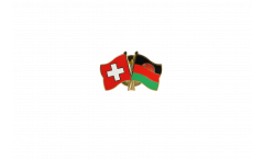 Pin's épinglette de l'amitié Suisse - Malawi - 22 mm