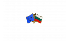 Pin's épinglette de l'amitié Europe - Bulgarie - 22 mm