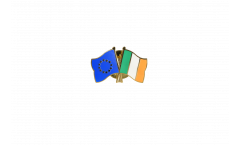 Pin's épinglette de l'amitié Europe - Irlande - 22 mm