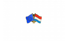 Pin's épinglette de l'amitié Europe - Luxembourg - 22 mm