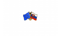 Pin's épinglette de l'amitié Europe - Slovaquie - 22 mm