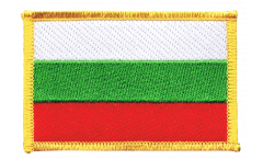 Écusson brodé Bulgarie - 8 x 6 cm