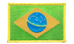 Écusson brodé Brésil - 8 x 6 cm