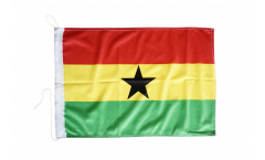 Drapeau pour bateau Ghana - 30 x 40 cm