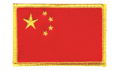 Écusson brodé Chine - 8 x 6 cm