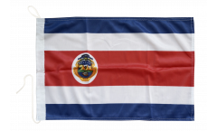 Drapeau pour bateau Costa Rica - 30 x 40 cm