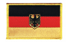 Écusson brodé Allemagne Dienstflagge - 8 x 6 cm