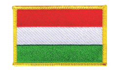 Écusson brodé Hongrie - 8 x 6 cm
