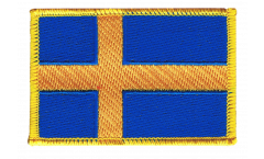 Écusson brodé Suède - 8 x 6 cm
