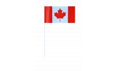 Drapeau en papier Canada - 12 x 24 cm