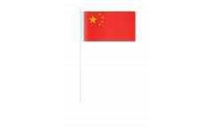 Drapeau en papier Chine - 12 x 24 cm