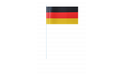 Drapeau en papier Allemagne - 12 x 24 cm