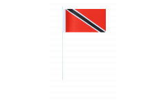 Drapeau en papier Trinité-et-Tobago - 12 x 24 cm