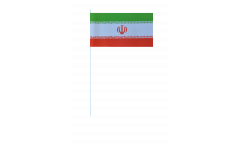 Drapeau en papier Iran - 12 x 24 cm