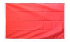 Drapeau de balcon Unicolore Rouge - 90 x 150 cm