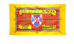 Drapeau de balcon Ecosse Scotland The Brave - 90 x 150 cm