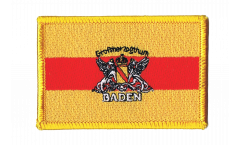 Écusson brodé Allemagne Grand-Duché-Bade avec Blason 2 - 8 x 6 cm