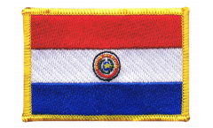 Écusson brodé Paraguay - 8 x 6 cm