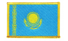 Écusson brodé Kazakhstan - 8 x 6 cm