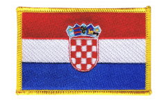 Écusson brodé Croatie - 8 x 6 cm