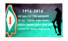 Drapeau de balcon Irlande Irish Freedom 1916-2016 - 90 x 150 cm