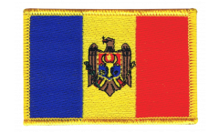Écusson brodé République Moldavie - 8 x 6 cm