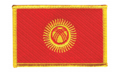 Écusson brodé Kirghizistan - 8 x 6 cm