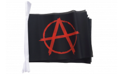 Guirlande Anarchie rouge - 15 x 22 cm