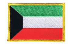 Écusson brodé Koweït - 8 x 6 cm