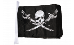 Guirlande Pirate avec sabre - 30 x 45 cm