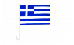 Drapeau de voiture Grèce - 30 x 40 cm