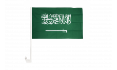 Drapeau de voiture Arabie Saoudite - 30 x 40 cm