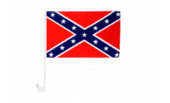 Drapeau de voiture confédéré USA Sudiste - 30 x 40 cm