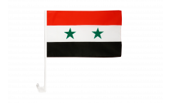 Drapeau de voiture Syrie - 30 x 40 cm