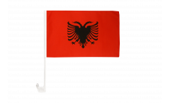 Drapeau de voiture Albanie - 30 x 40 cm