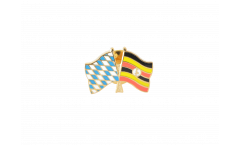 Pin's épinglette de l'amitié Bavière - Ouganda - 22 mm