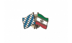 Pin's épinglette de l'amitié Bavière - Iran - 22 mm