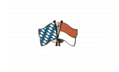 Pin's épinglette de l'amitié Bavière - Indonésie - 22 mm