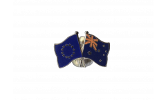 Pin's épinglette de l'amitié Europe - Australie - 22 mm