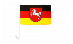 Drapeau de voiture Allemagne Basse-Saxe - 30 x 40 cm