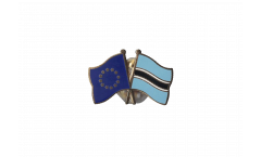 Pin's épinglette de l'amitié Europe - Botswana - 22 mm