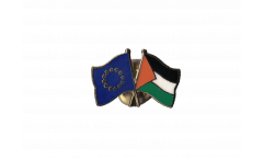 Pin's épinglette de l'amitié Europe - Palestine - 22 mm
