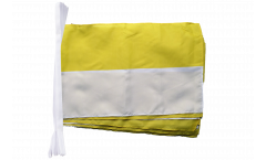 Guirlande Bande jaune-blanche - 30 x 45 cm