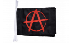 Guirlande Anarchie rouge - 30 x 45 cm