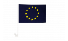 Drapeau de voiture Union européenne UE - 30 x 40 cm